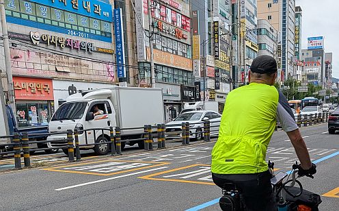 Cycling in Busan