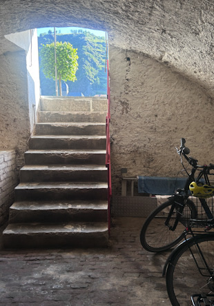 Fahrradkeller in St. Goar direkt am Rhein