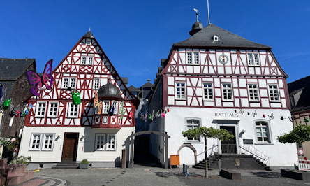Fachwerkrauthaus und -häuser in Kirchberg