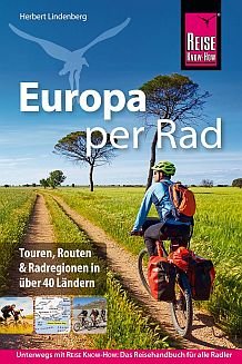 Cover Fahrradführer Europa per Rad