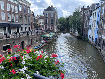 Grachten in Utrecht