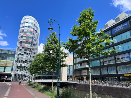 Utrecht am Hauptbahnhof