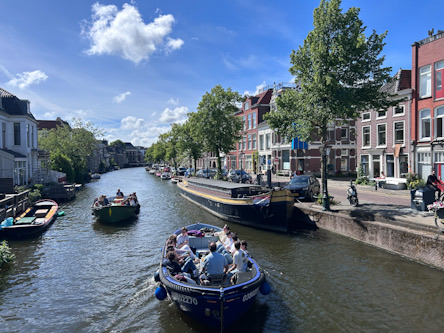 Wasserstraße in Leiden