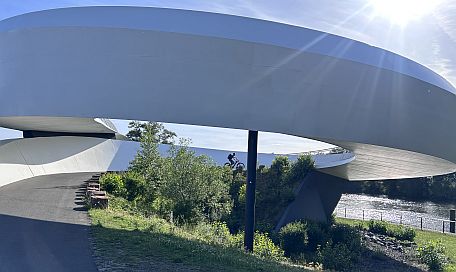 Ölhafenbrücke in Raunheim