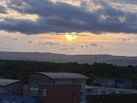 Kurz vor dem Sonnenuntergang