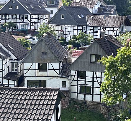 Fachwerkhäuser-Ensemble in Hattingen-Blankenstein