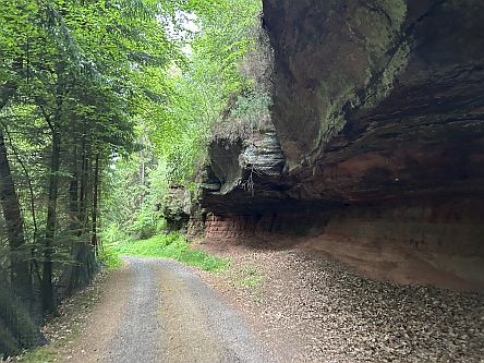 Felsen im Trualbe-Tal