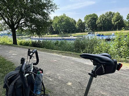 Vor der Schleuse bei Datteln