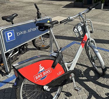 Bre.Bike am Hauptbahnhof Bremen