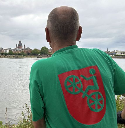 Mainz-Rad-Logo mit Skyline von Mainz