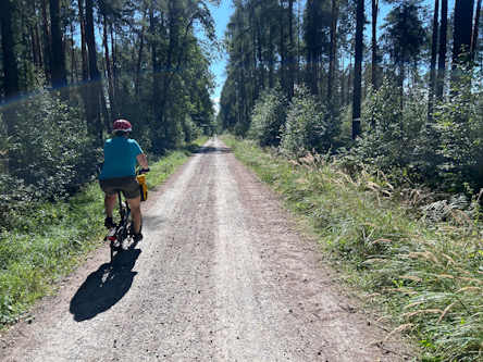 Radweg bei Pszczyna