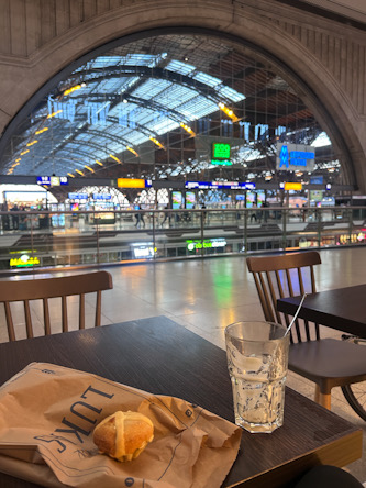 Leipziger Lerche im Hauptbahnhof