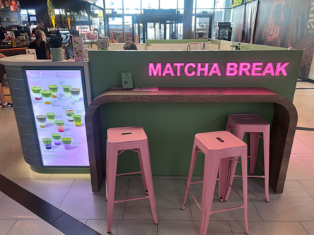 Matcha Break in der Galeria Katowicka